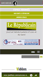 Mobile Screenshot of lerepublicainduzes.fr